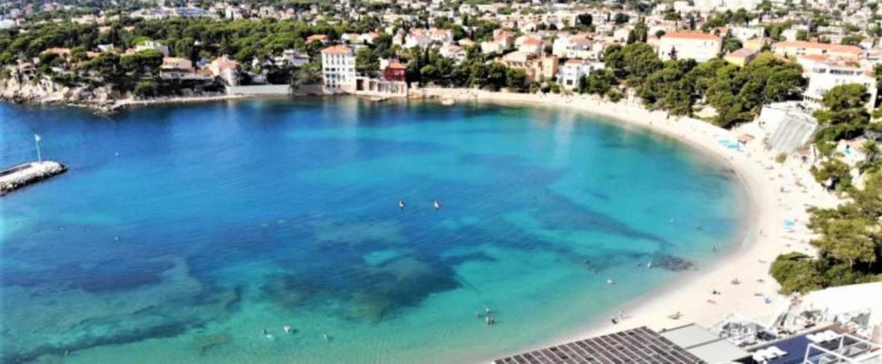 Spacious Sea View Apart At 50M From The Beach Bandol Extérieur photo